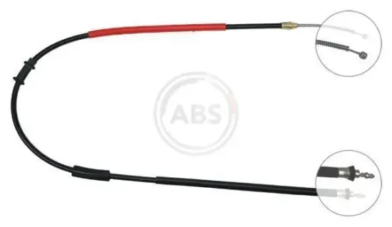 Seilzug, Feststellbremse hinten links A.B.S. K14337 Bild Seilzug, Feststellbremse hinten links A.B.S. K14337