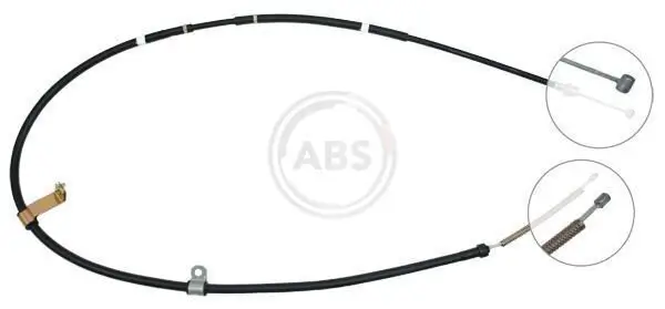 Seilzug, Feststellbremse hinten links A.B.S. K14817
