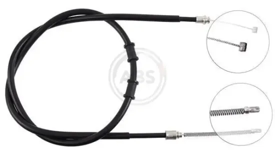 Seilzug, Feststellbremse hinten rechts A.B.S. K14838 Bild Seilzug, Feststellbremse hinten rechts A.B.S. K14838