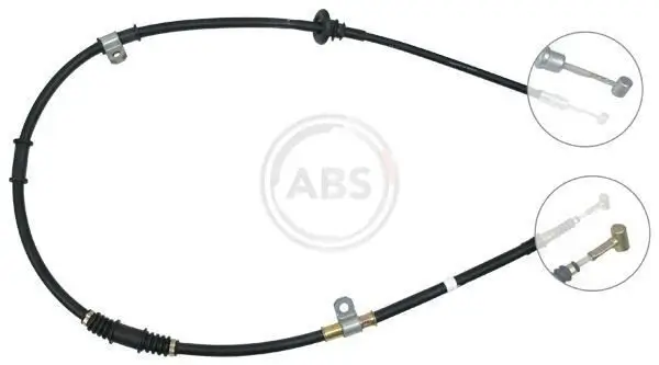 Seilzug, Feststellbremse hinten links A.B.S. K14887