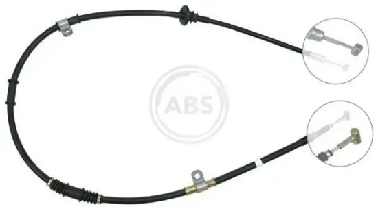 Seilzug, Feststellbremse hinten links A.B.S. K14887 Bild Seilzug, Feststellbremse hinten links A.B.S. K14887