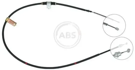 Seilzug, Feststellbremse hinten rechts A.B.S. K14888 Bild Seilzug, Feststellbremse hinten rechts A.B.S. K14888
