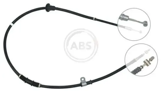 Seilzug, Feststellbremse hinten links A.B.S. K14937 Bild Seilzug, Feststellbremse hinten links A.B.S. K14937