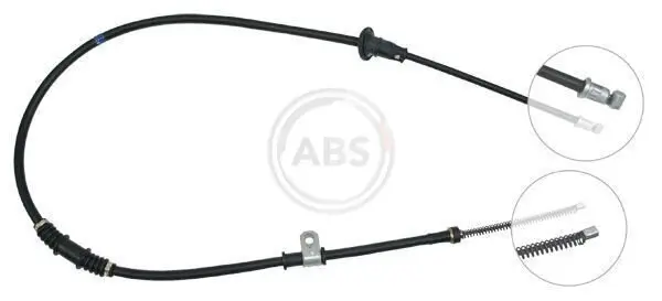 Seilzug, Feststellbremse hinten rechts A.B.S. K14938