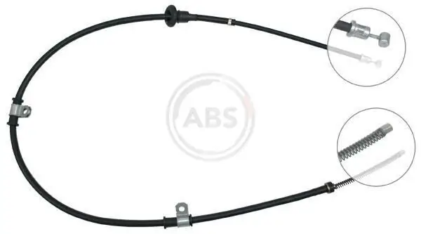 Seilzug, Feststellbremse hinten rechts A.B.S. K14968