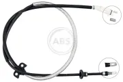 Seilzug, Feststellbremse hinten links hinten rechts A.B.S. K15000