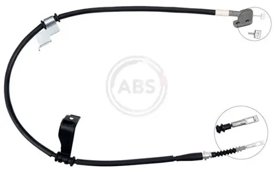 Seilzug, Feststellbremse hinten links A.B.S. K15002 Bild Seilzug, Feststellbremse hinten links A.B.S. K15002
