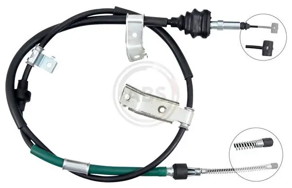 Seilzug, Feststellbremse hinten links A.B.S. K15005