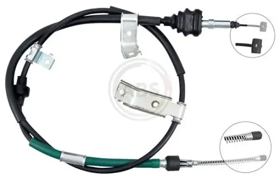 Seilzug, Feststellbremse hinten links A.B.S. K15005 Bild Seilzug, Feststellbremse hinten links A.B.S. K15005