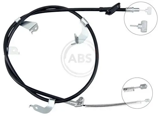 Seilzug, Feststellbremse hinten links A.B.S. K15006