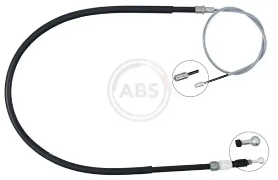 Seilzug, Feststellbremse hinten links hinten rechts A.B.S. K15025 Bild Seilzug, Feststellbremse hinten links hinten rechts A.B.S. K15025