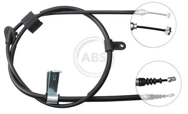 Seilzug, Feststellbremse hinten rechts A.B.S. K17608