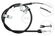 Seilzug, Feststellbremse hinten rechts A.B.S. K15358