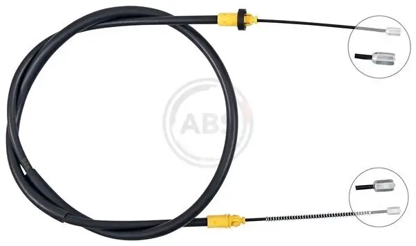 Seilzug, Feststellbremse hinten links hinten rechts A.B.S. K15498