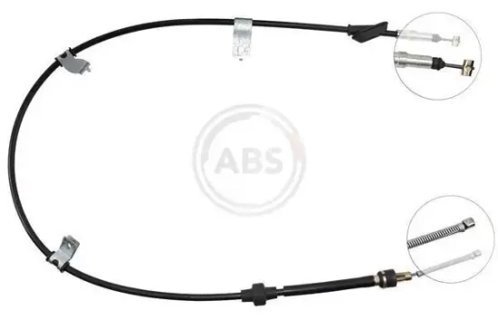 Seilzug, Feststellbremse hinten links A.B.S. K15707 Bild Seilzug, Feststellbremse hinten links A.B.S. K15707