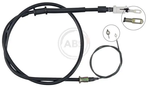 Seilzug, Feststellbremse hinten rechts A.B.S. K15788