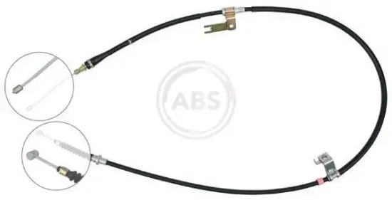 Seilzug, Feststellbremse hinten links A.B.S. K15947 Bild Seilzug, Feststellbremse hinten links A.B.S. K15947
