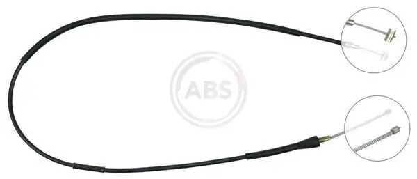 Seilzug, Feststellbremse hinten rechts A.B.S. K15958