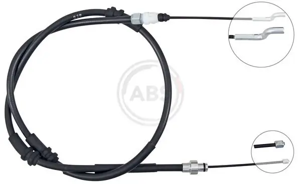 Seilzug, Feststellbremse hinten links hinten rechts A.B.S. K16026