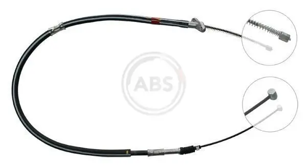 Seilzug, Feststellbremse hinten rechts A.B.S. K16288