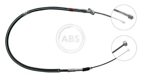 Seilzug, Feststellbremse hinten rechts A.B.S. K16288 Bild Seilzug, Feststellbremse hinten rechts A.B.S. K16288