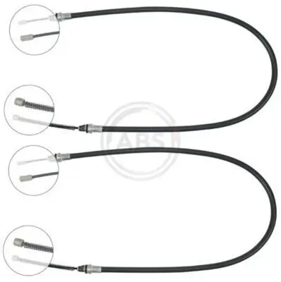 Seilzug, Feststellbremse hinten links hinten rechts A.B.S. K16626 Bild Seilzug, Feststellbremse hinten links hinten rechts A.B.S. K16626