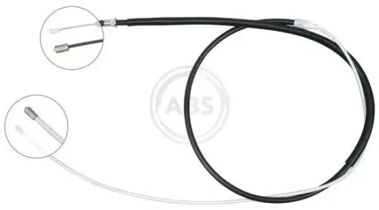 Seilzug, Feststellbremse hinten links hinten rechts A.B.S. K16646 Bild Seilzug, Feststellbremse hinten links hinten rechts A.B.S. K16646