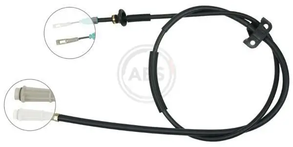 Seilzug, Feststellbremse hinten links hinten rechts A.B.S. K16666