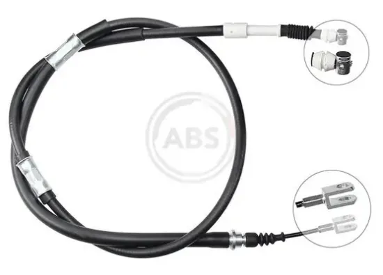 Seilzug, Feststellbremse hinten links A.B.S. K16697 Bild Seilzug, Feststellbremse hinten links A.B.S. K16697