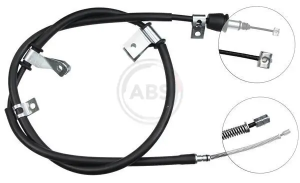 Seilzug, Feststellbremse hinten links A.B.S. K17167