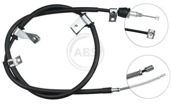 Seilzug, Feststellbremse hinten links A.B.S. K17167 Bild Seilzug, Feststellbremse hinten links A.B.S. K17167