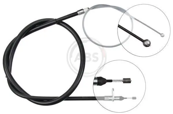 Seilzug, Feststellbremse hinten links A.B.S. K17217