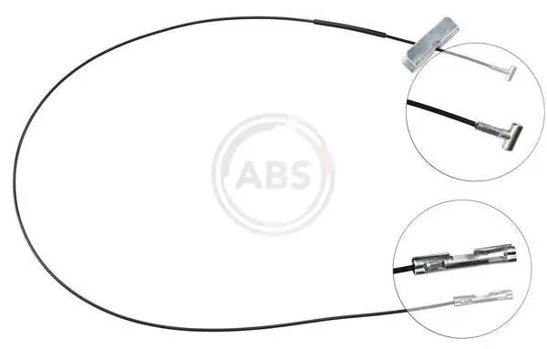 Seilzug, Feststellbremse Mitte A.B.S. K17242