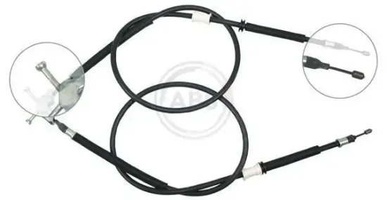 Seilzug, Feststellbremse Mitte A.B.S. K17282 Bild Seilzug, Feststellbremse Mitte A.B.S. K17282