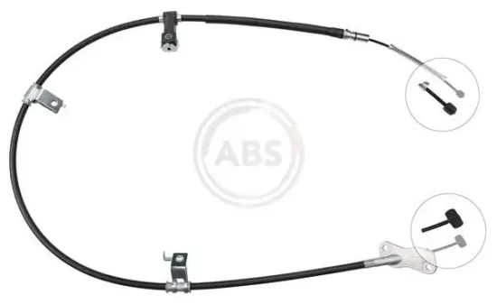 Seilzug, Feststellbremse hinten rechts A.B.S. K17288 Bild Seilzug, Feststellbremse hinten rechts A.B.S. K17288