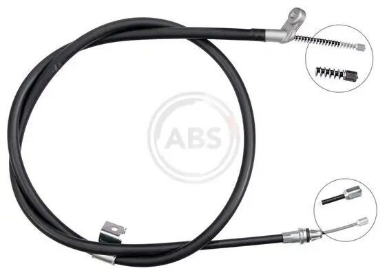 Seilzug, Feststellbremse hinten links A.B.S. K17290