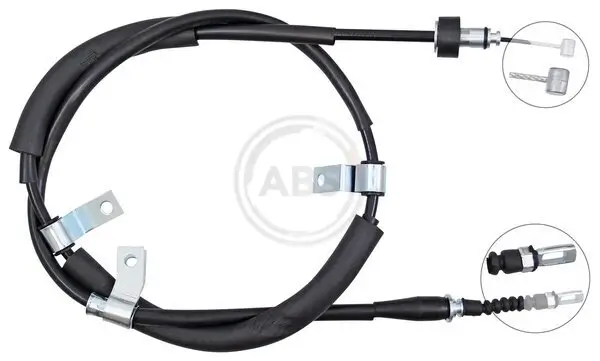 Seilzug, Feststellbremse hinten rechts A.B.S. K17318
