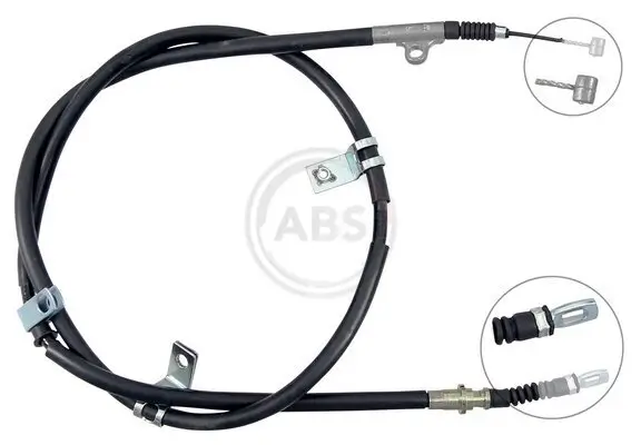Seilzug, Feststellbremse hinten links A.B.S. K17429