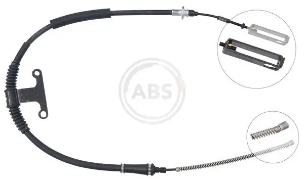 Seilzug, Feststellbremse hinten links A.B.S. K17445