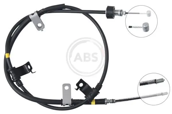 Seilzug, Feststellbremse hinten links A.B.S. K17471