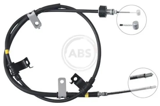 Seilzug, Feststellbremse hinten links A.B.S. K17471 Bild Seilzug, Feststellbremse hinten links A.B.S. K17471