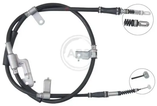 Seilzug, Feststellbremse hinten links A.B.S. K17488 Bild Seilzug, Feststellbremse hinten links A.B.S. K17488