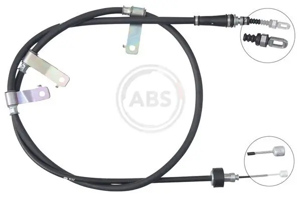 Seilzug, Feststellbremse hinten links A.B.S. K17497