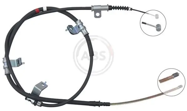 Seilzug, Feststellbremse hinten links A.B.S. K17499