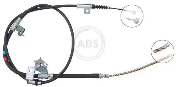 Seilzug, Feststellbremse hinten links A.B.S. K17502