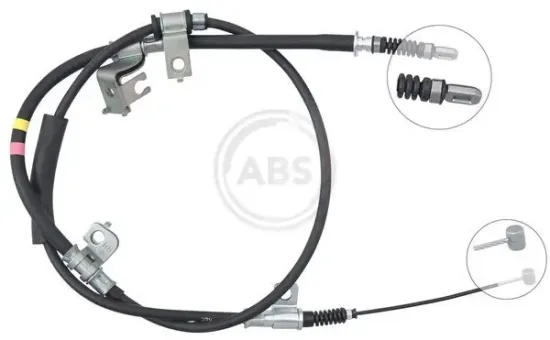 Seilzug, Feststellbremse hinten rechts A.B.S. K17536 Bild Seilzug, Feststellbremse hinten rechts A.B.S. K17536