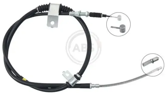 Seilzug, Feststellbremse A.B.S. K17558 Bild Seilzug, Feststellbremse A.B.S. K17558