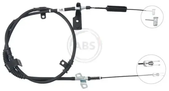 Seilzug, Feststellbremse hinten rechts A.B.S. K17572 Bild Seilzug, Feststellbremse hinten rechts A.B.S. K17572