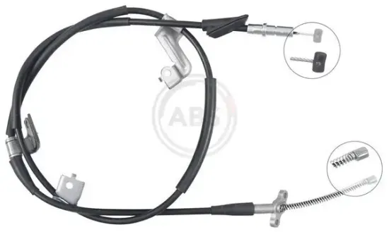 Seilzug, Feststellbremse hinten rechts A.B.S. K17579 Bild Seilzug, Feststellbremse hinten rechts A.B.S. K17579