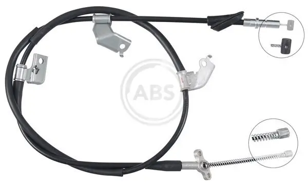 Seilzug, Feststellbremse hinten links A.B.S. K17580